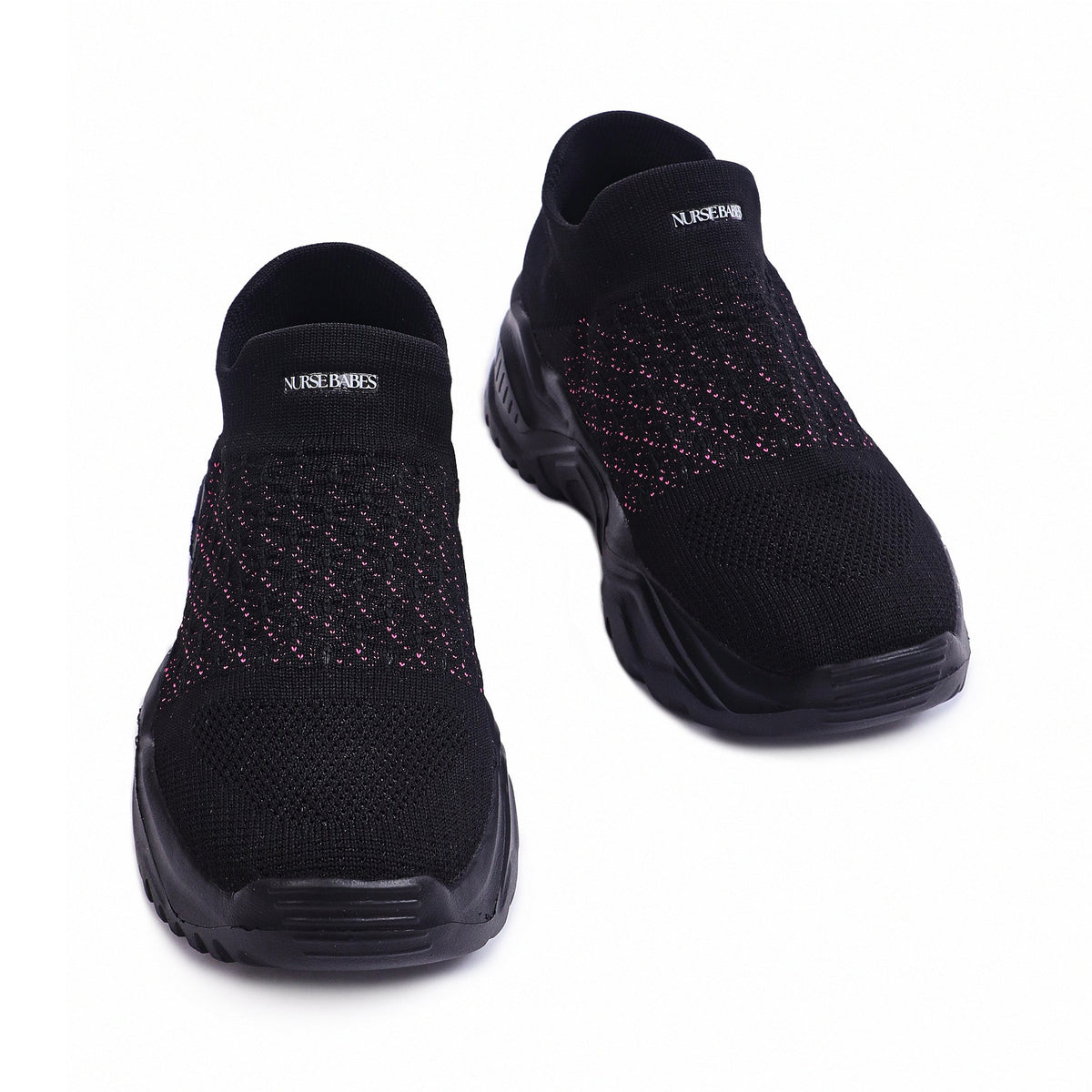 Ortho Cloud Slip Ons 2.0 - Midnight Bloom Black