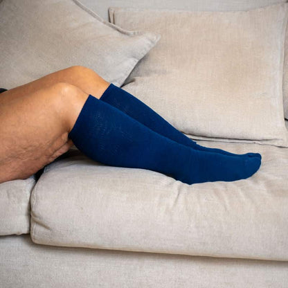 ComfortFlex™Socks - Navy Blue