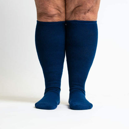ComfortFlex™Socks - Navy Blue