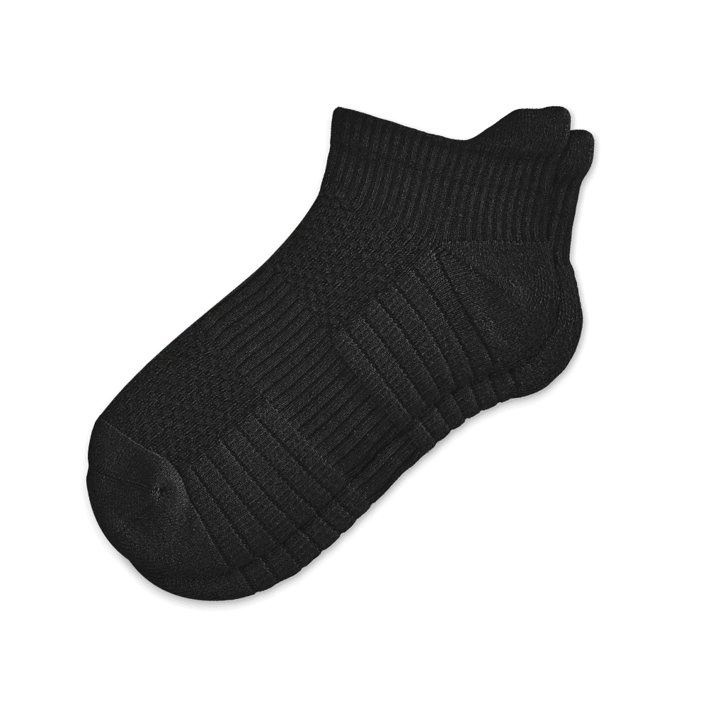 FlexRelief™ Ankle Compression Socks – Black
