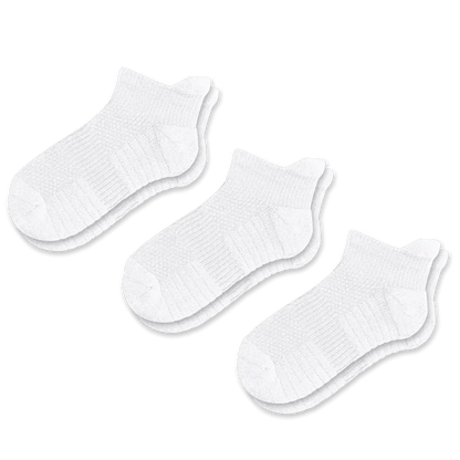 FlexRelief™ Ankle Compression Socks – White