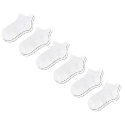 FlexRelief™ Ankle Compression Socks – White