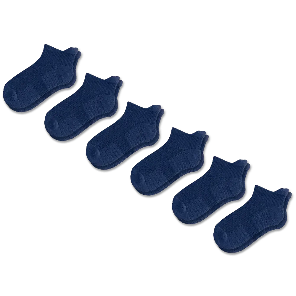 FlexRelief™ Ankle Compression Socks – Navy Blue