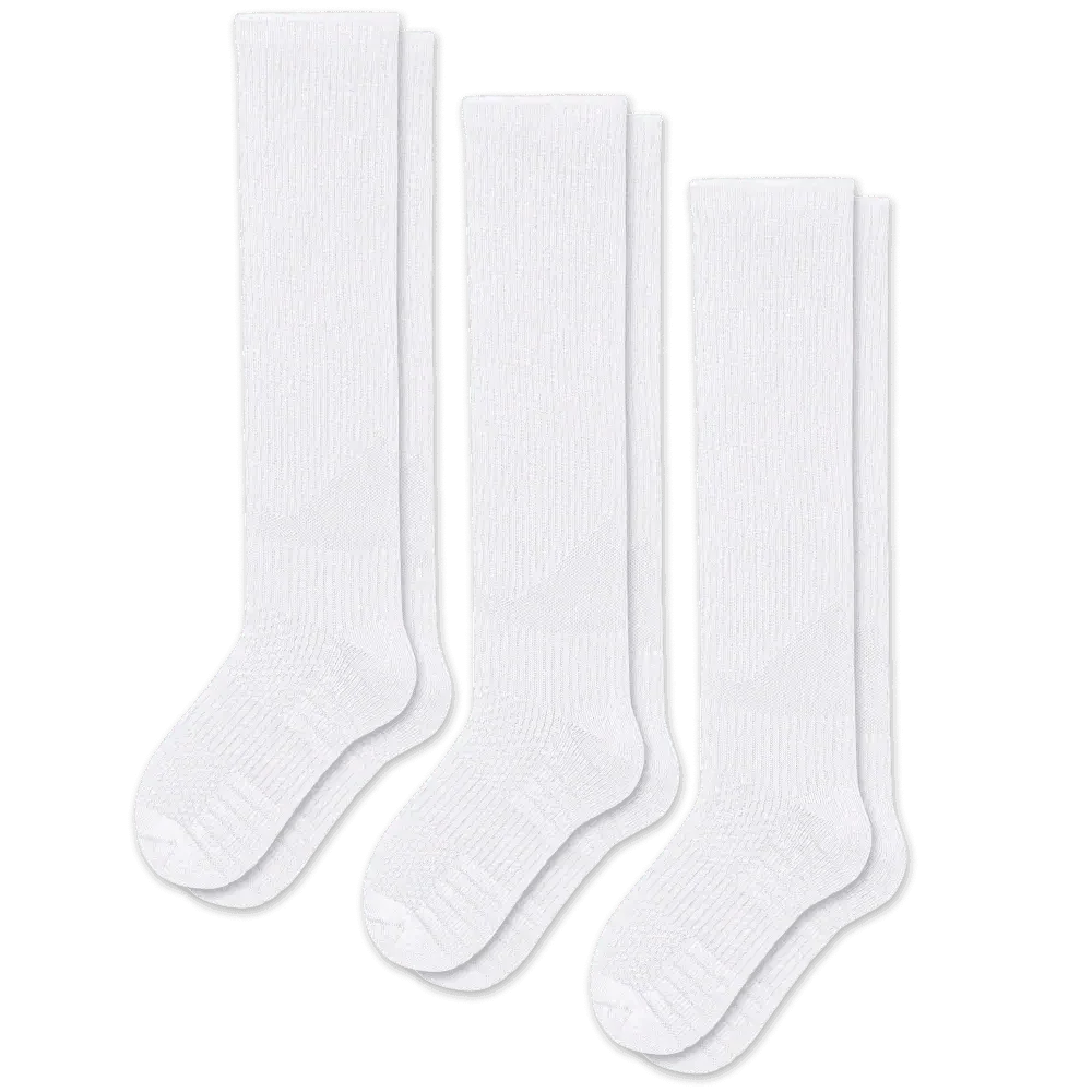 FlexRelief™ Compression Socks – White