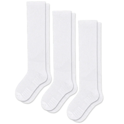 FlexRelief™ Compression Socks – White