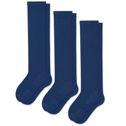FlexRelief™ Compression Socks – Navy Blue