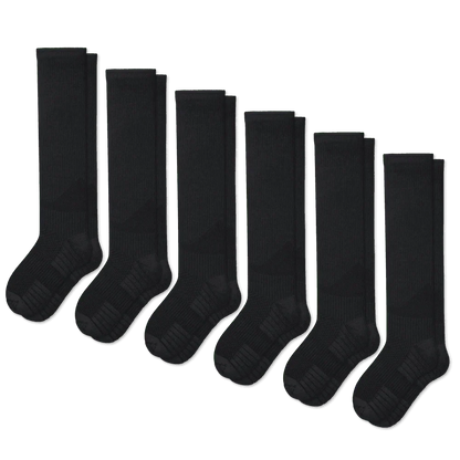 FlexRelief™ Compression Socks – Black