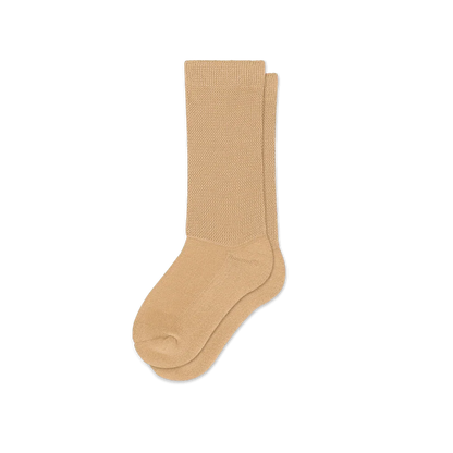 Padded Easy-Stretch Knee High Socks – Tan