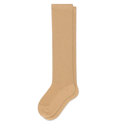 Padded Easy-Stretch Crew Socks – Tan