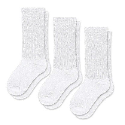 ComfortFlex™Socks - White