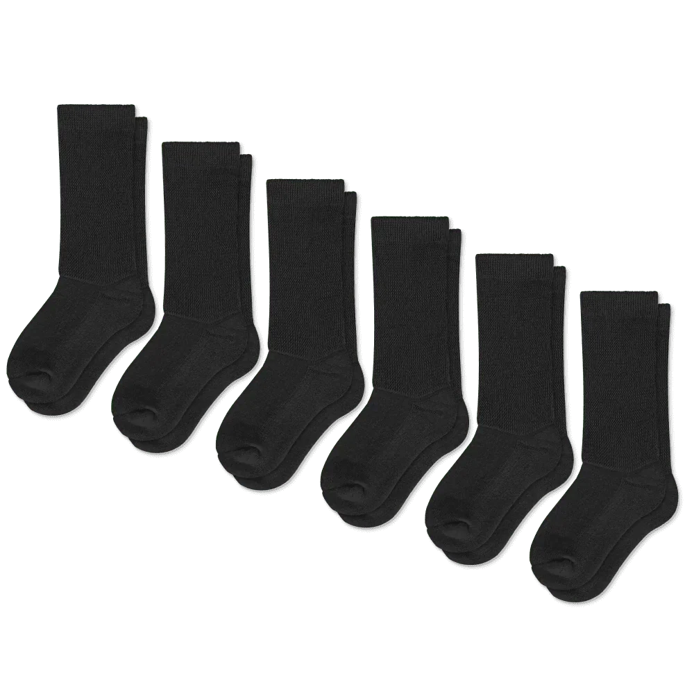 ComfortFlex™Socks - Black