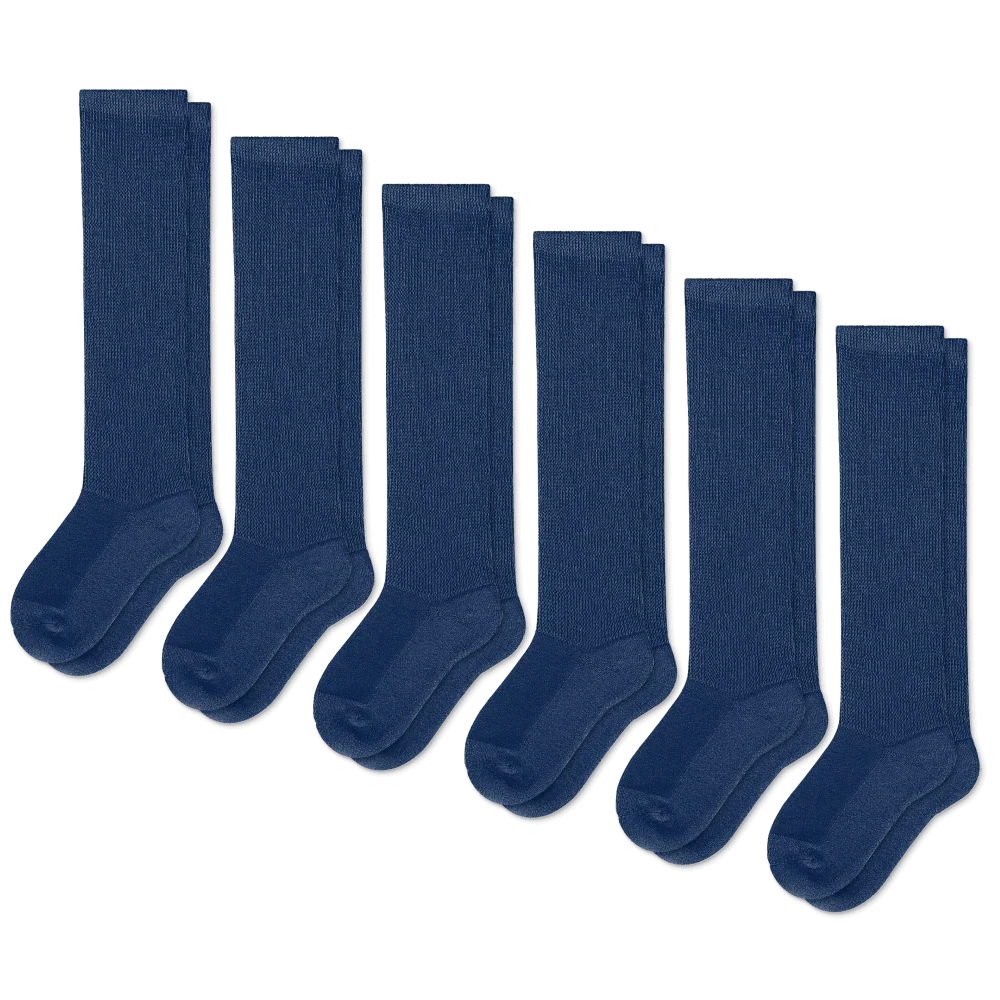 ComfortFlex™Socks - Navy Blue