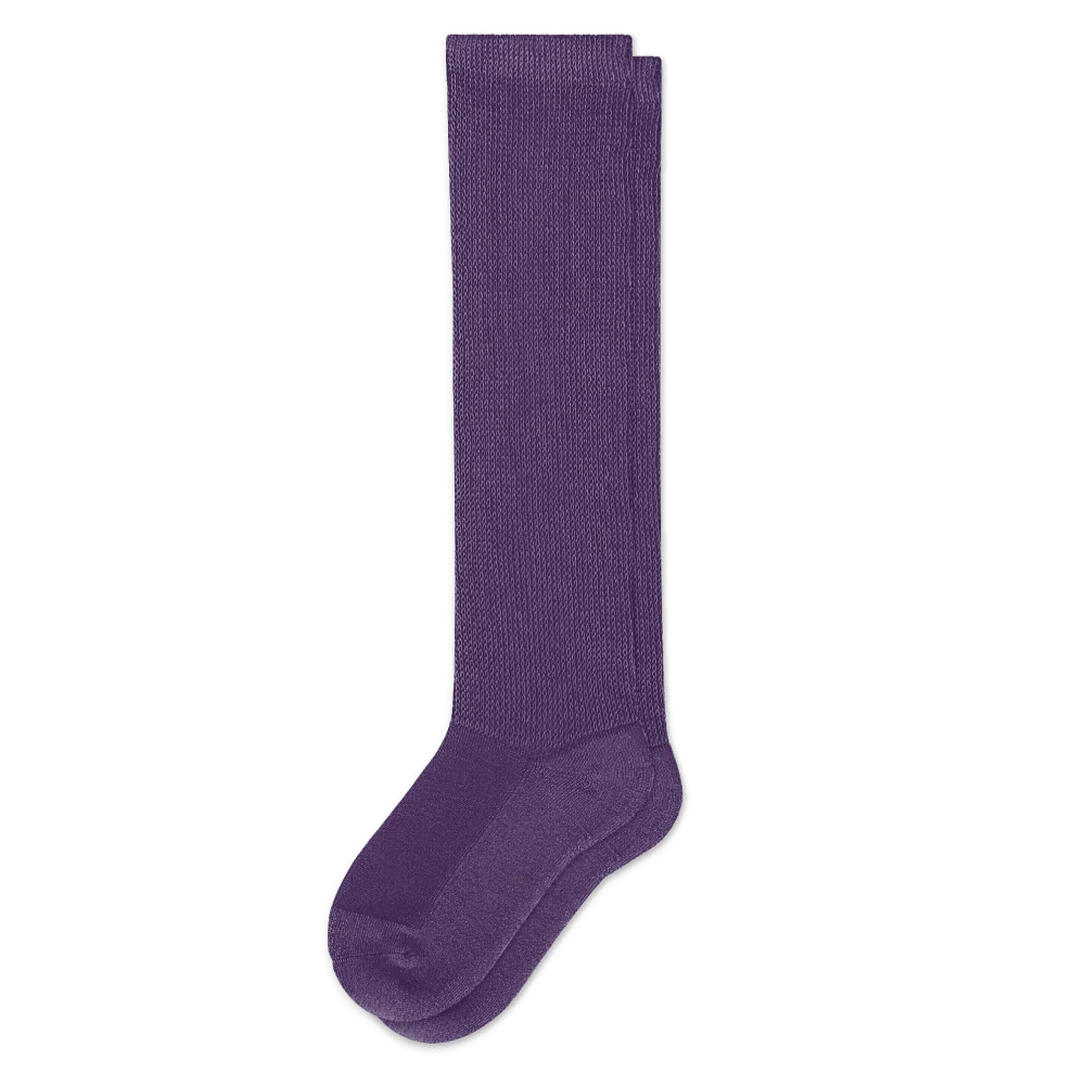 Padded Easy-Stretch Knee High Socks – Royal Purple