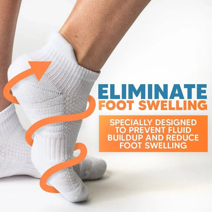 FlexRelief™ Ankle Compression Socks – Navy Blue
