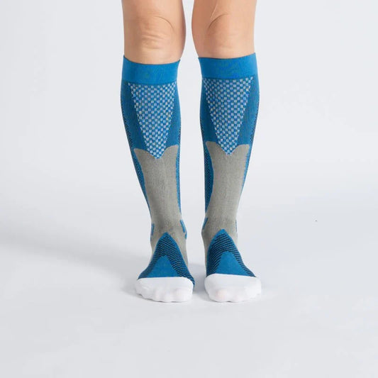 FlexRelief™ Compression Socks – Royal Blue