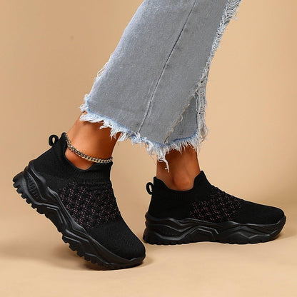 Ortho Cloud Slip Ons 1.0 - Midnight Bloom Black