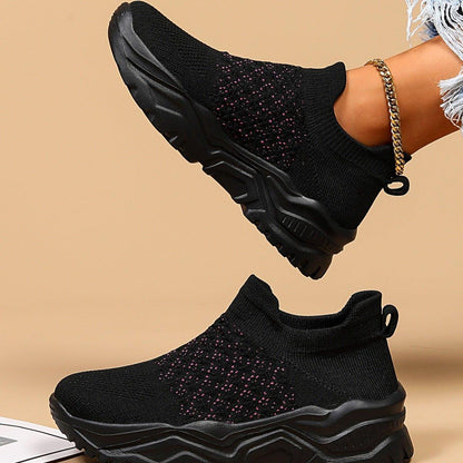 Ortho Cloud Slip Ons 1.0 - Midnight Bloom Black