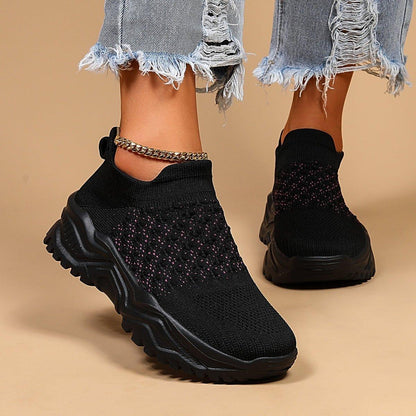 Ortho Cloud Slip Ons 1.0 - Midnight Bloom Black