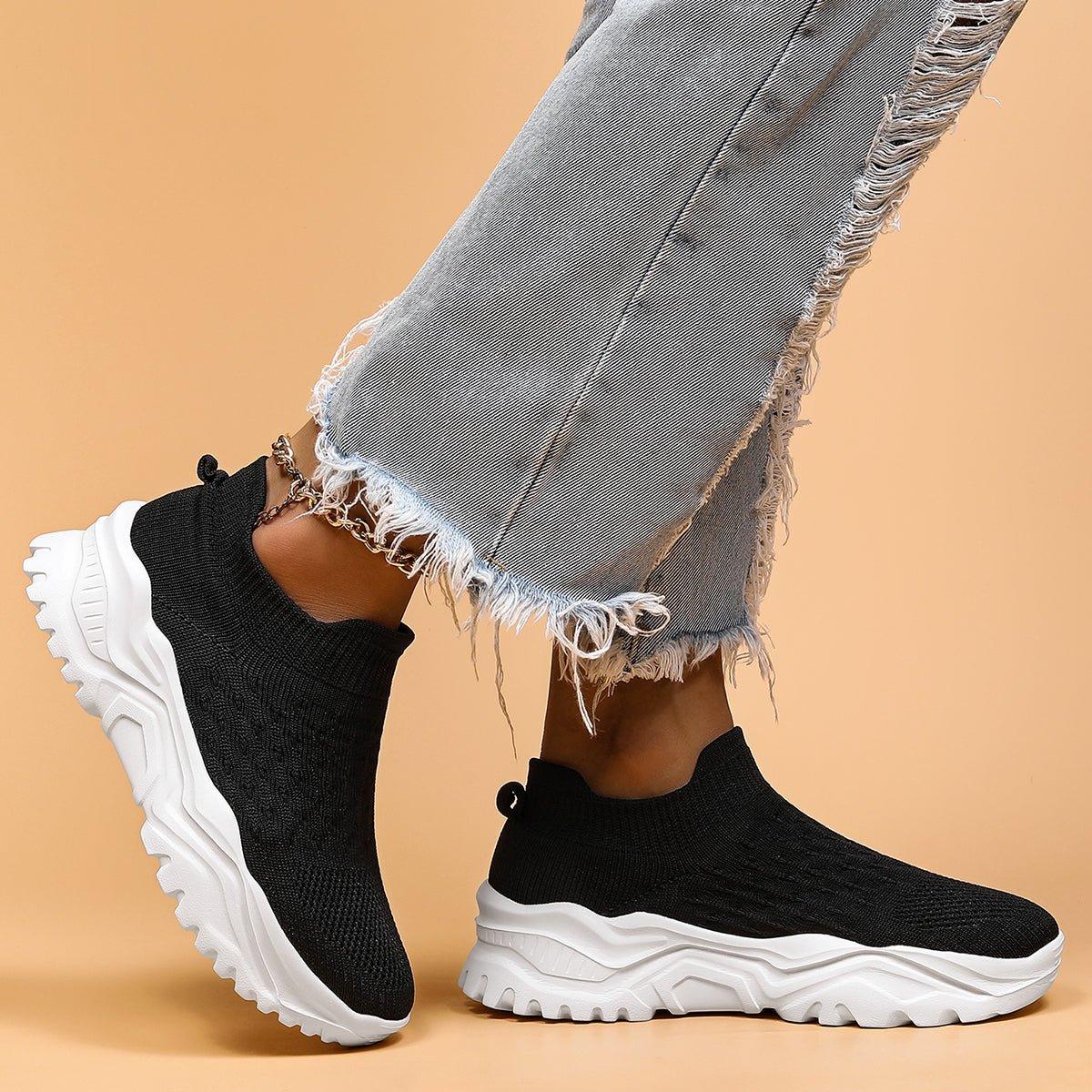 Ortho Cloud Slip Ons 1.0 - Black White