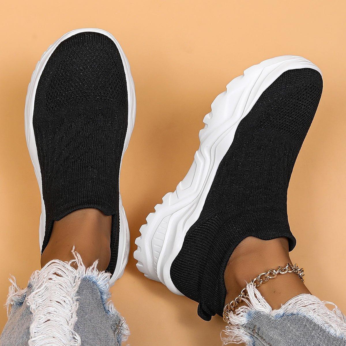 Ortho Cloud Slip Ons 1.0 - Black White