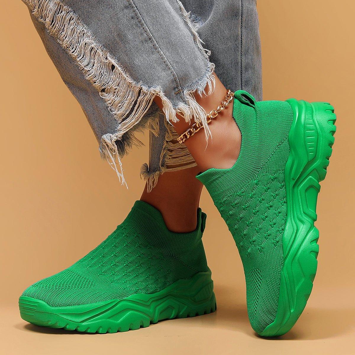 Ortho Cloud Slip Ons 1.0 - Green