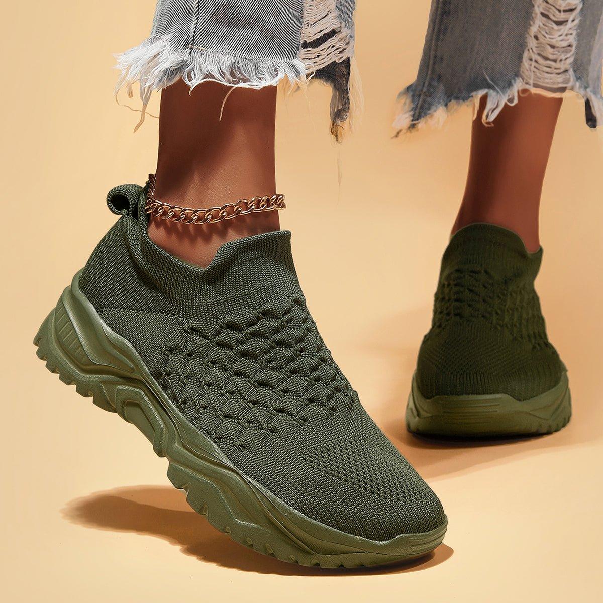 Ortho Cloud Slip Ons 1.0 - Olive Green
