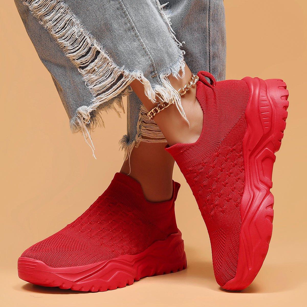 Ortho Cloud Slip Ons 1.0 - Red Rose