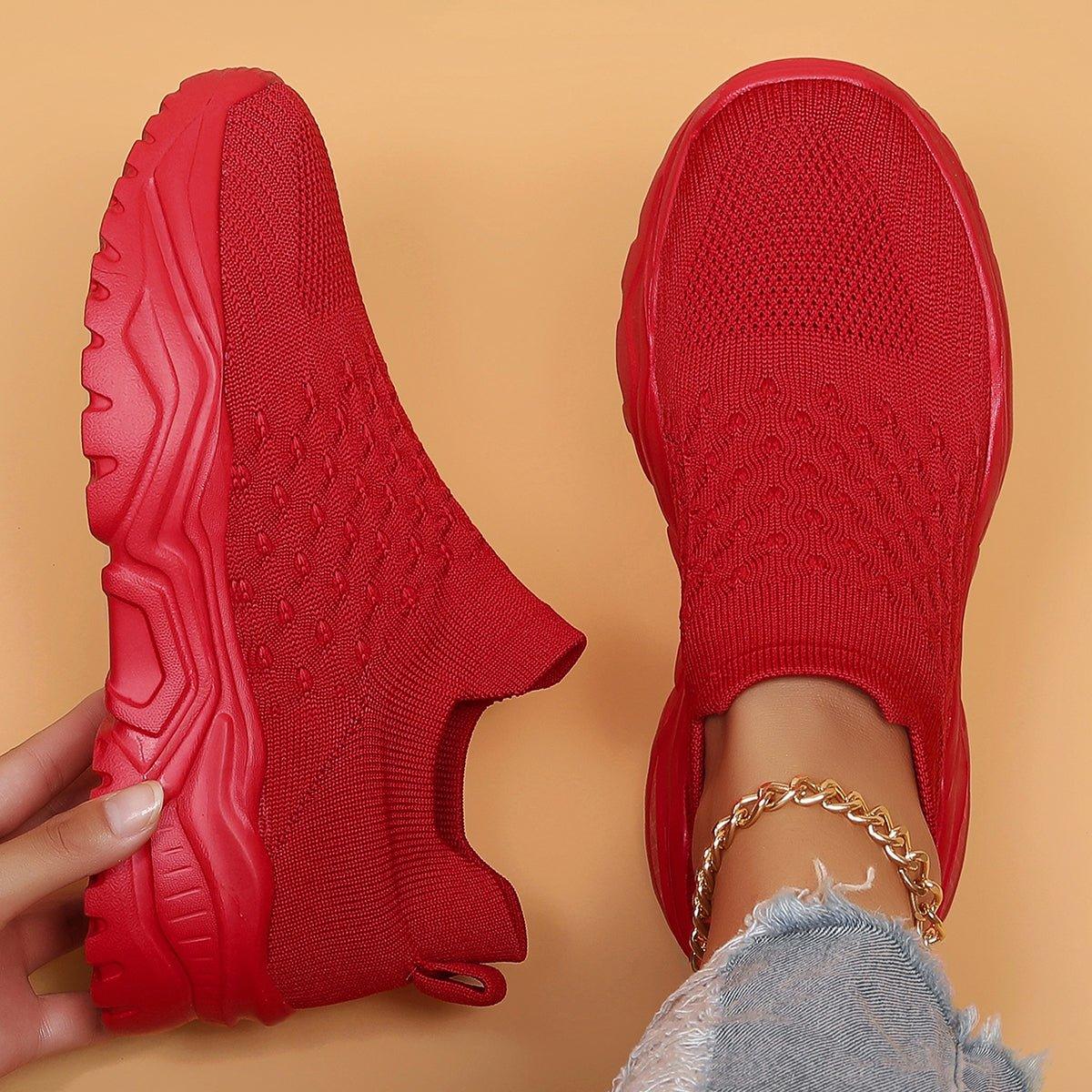 Ortho Cloud Slip Ons 1.0 - Red Rose